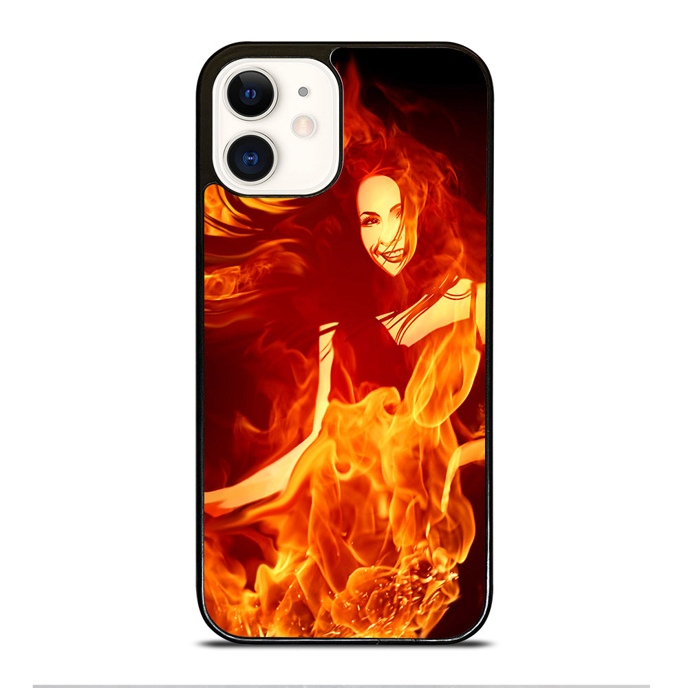 Woman In Fire iPhone 12 Case
