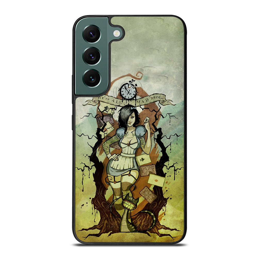 Zombie Alice In Wonderland Samsung Galaxy S22 5G Case