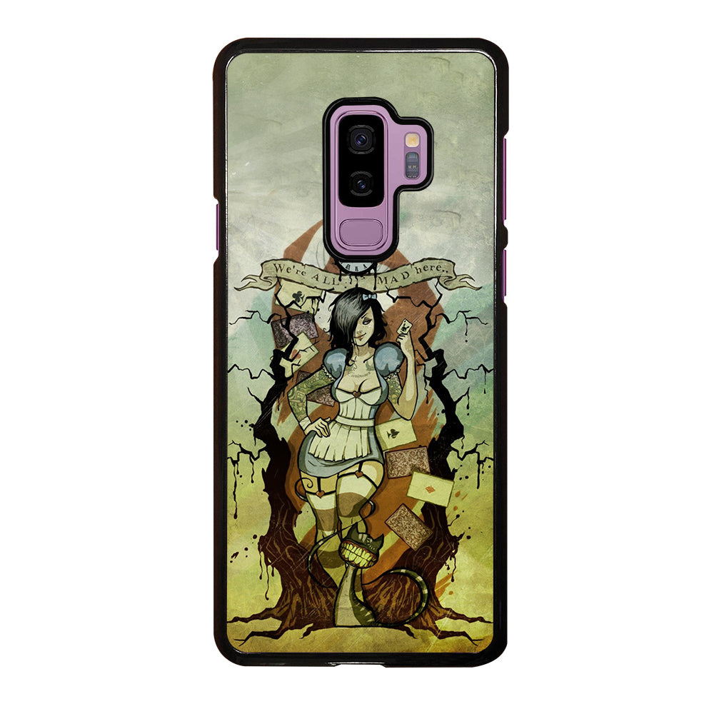 Zombie Alice In Wonderland Samsung Galaxy S9 Plus Case