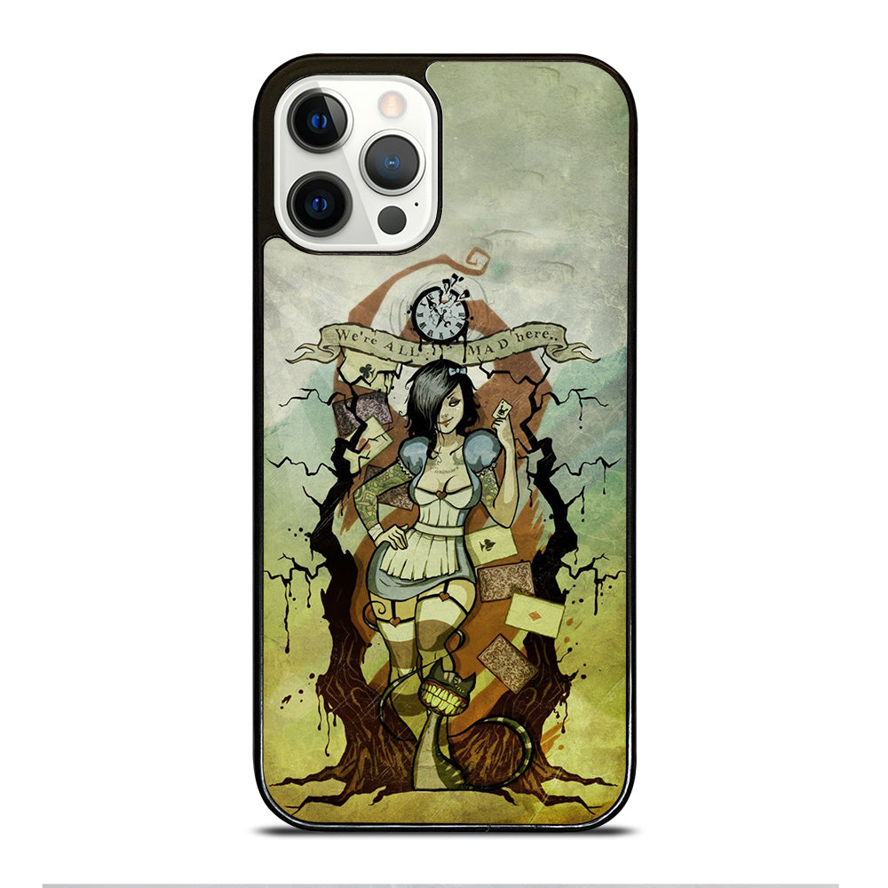 Zombie Alice In Wonderland iPhone 12 Pro Case