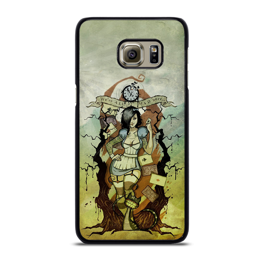 Zombie Alice In Wonderland Samsung Galaxy S6 Edge Plus Case