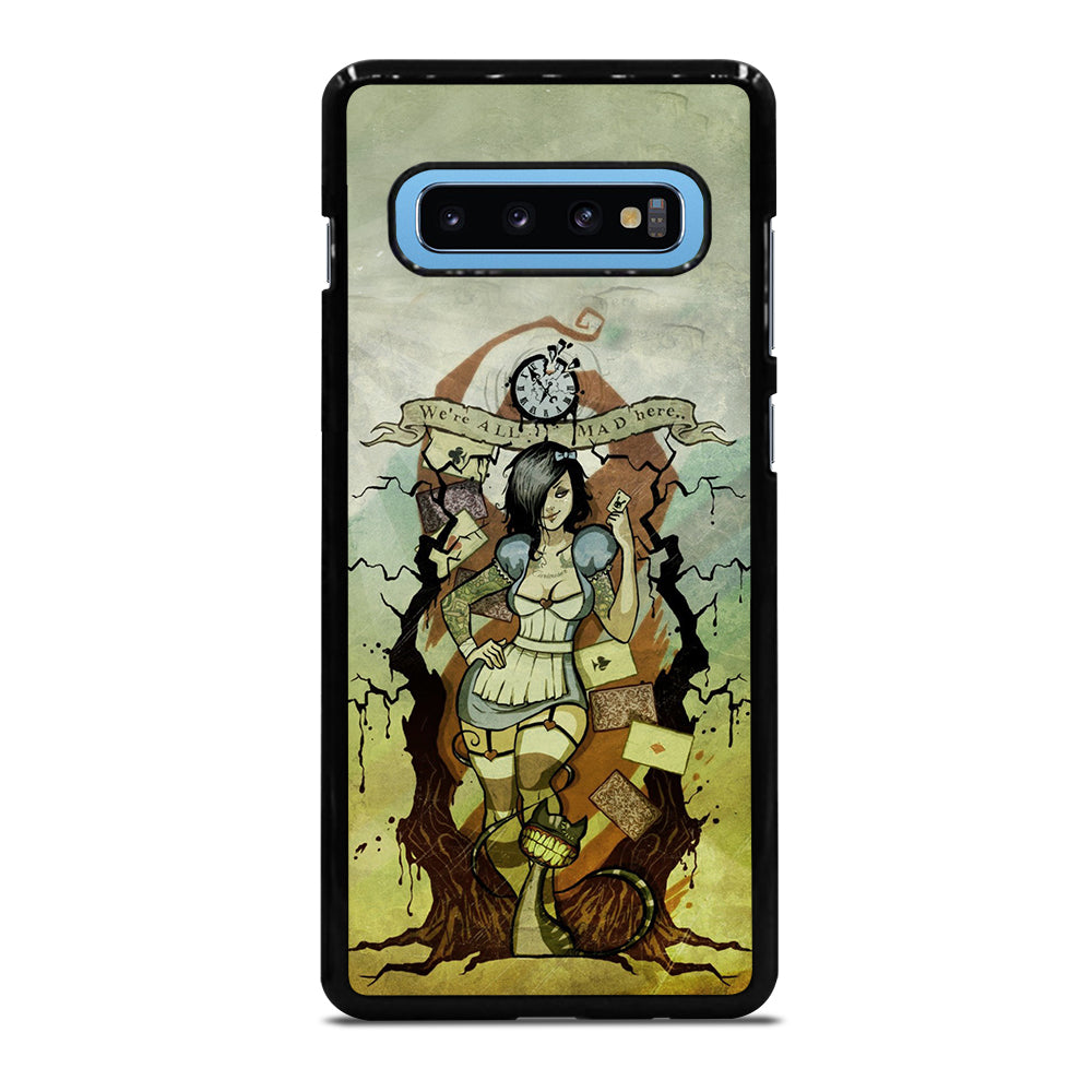 Zombie Alice In Wonderland Samsung Galaxy S10 Plus Case
