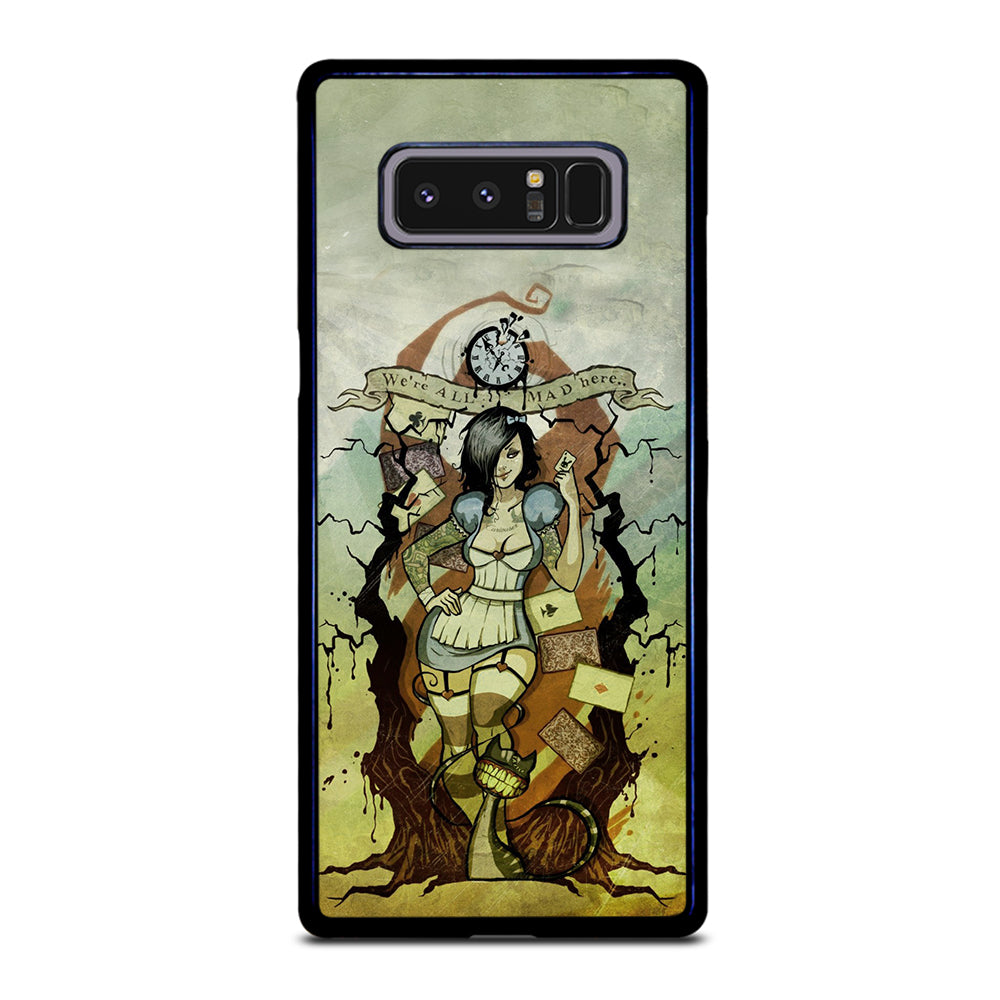 Zombie Alice In Wonderland Samsung Galaxy Note 8 Case