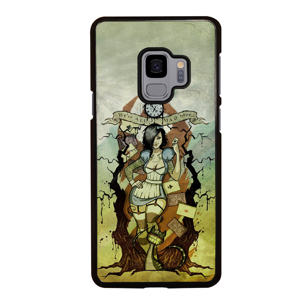 Zombie Alice In Wonderland Samsung Galaxy S9 Case