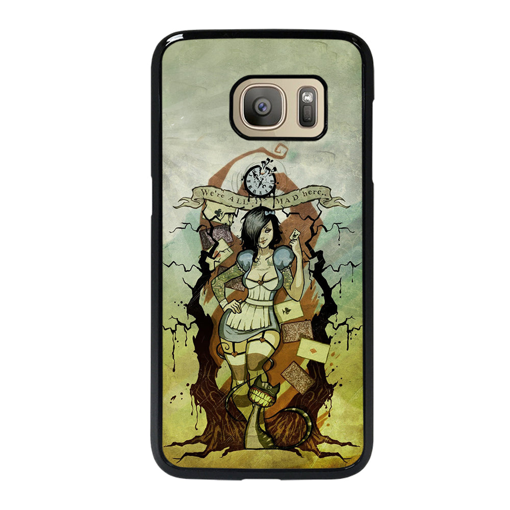 Zombie Alice In Wonderland Samsung Galaxy S7 Case