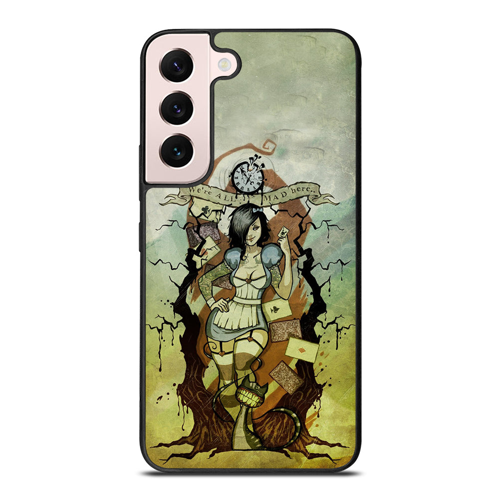 Zombie Alice In Wonderland Samsung Galaxy S22 Plus 5G Case