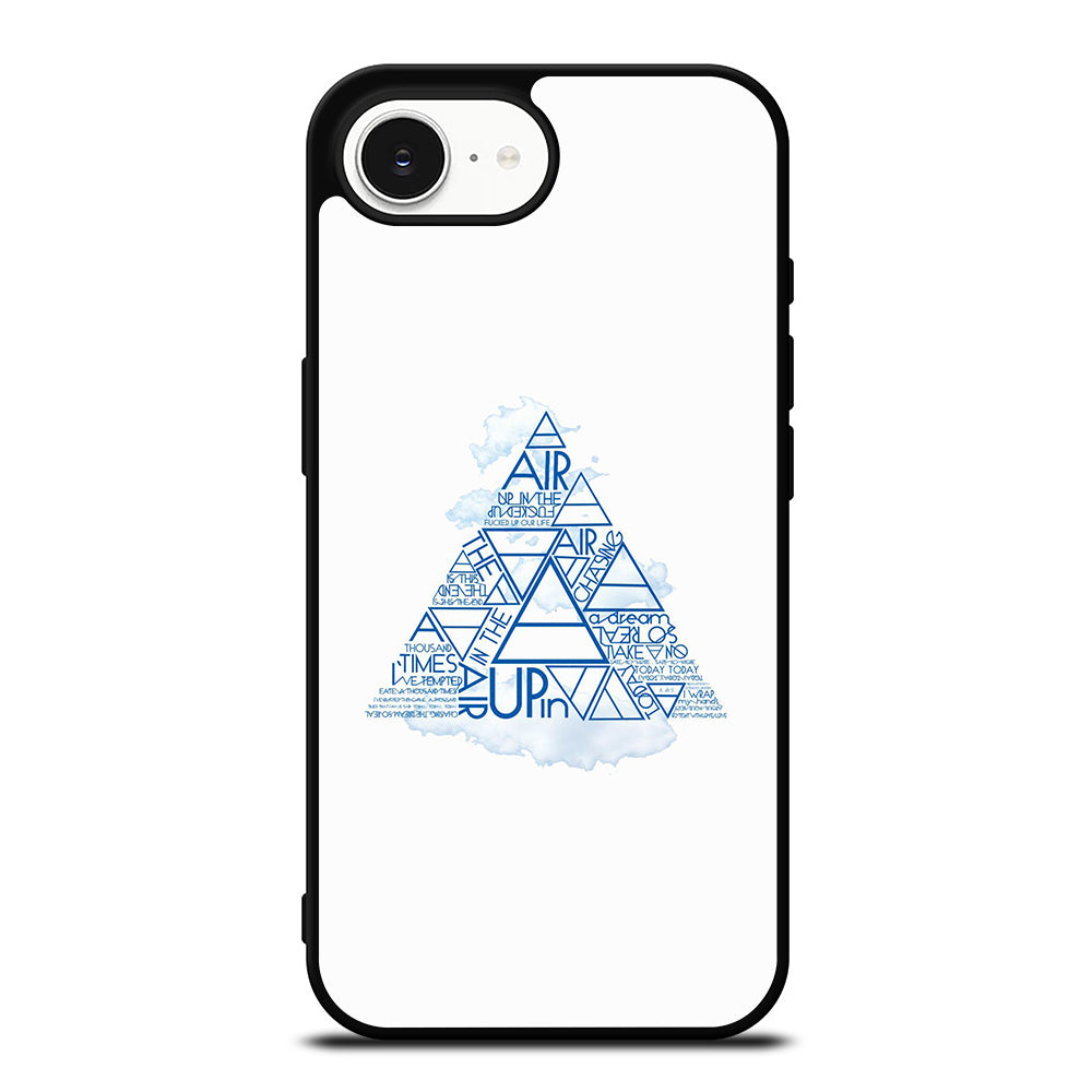 30 Seconds To Mars Collection iPhone 16e case black TPU silicone rubber protective cover by Casedear
