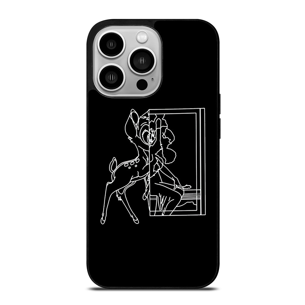 ABSTRACT GIVENCHY BAMBI iPhone 14 Pro Case