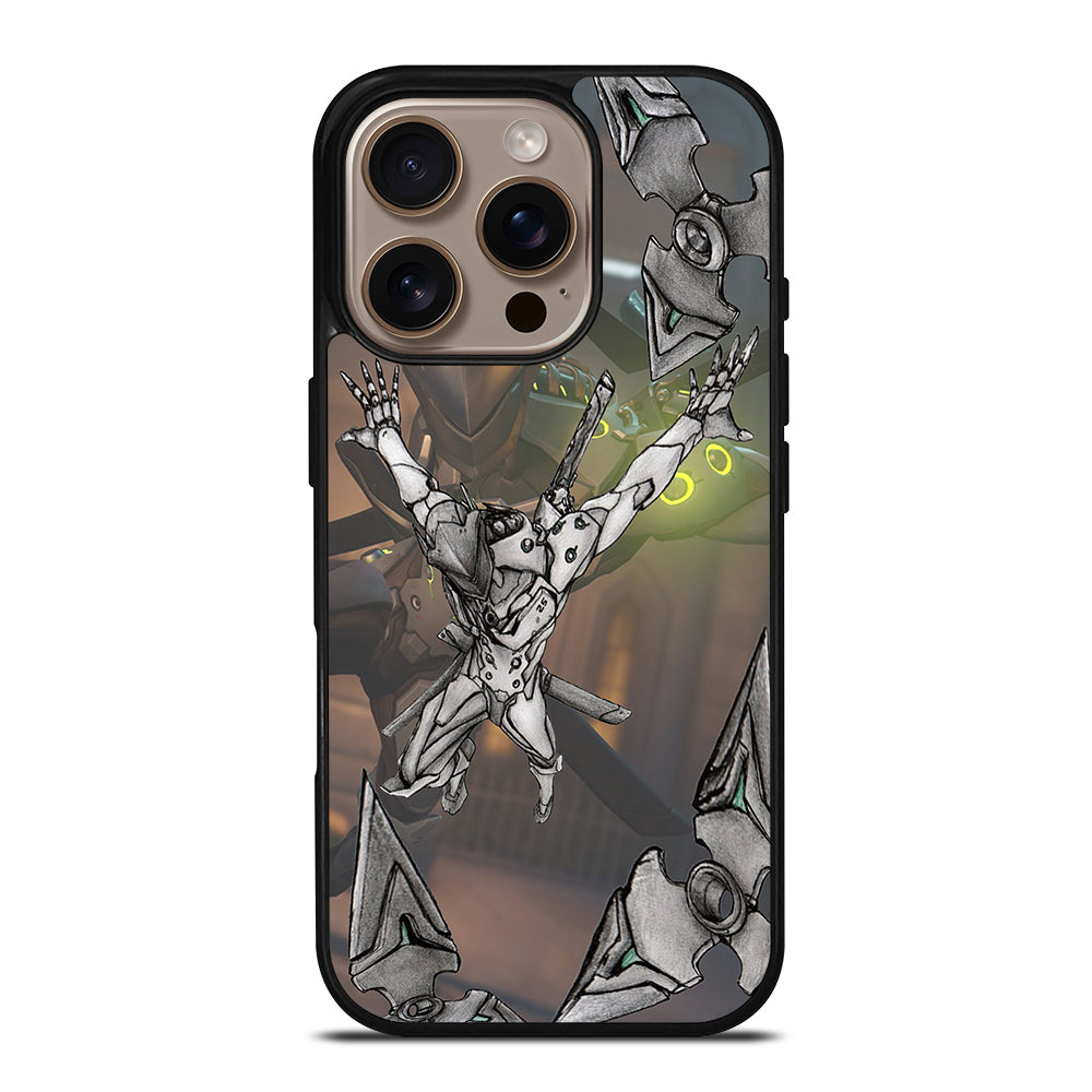 ABSTRACT OVERWATCH GENJI iPhone 16 Pro Case