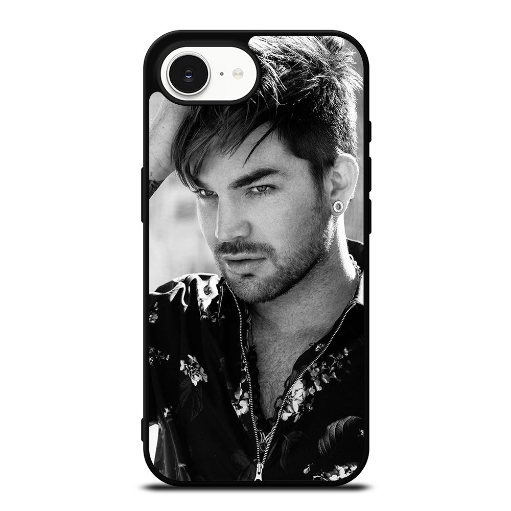 ADAM LAMBERT STYLE iPhone 16e case black TPU silicone rubber protective cover by Casedear