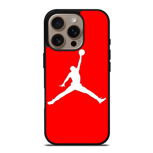 AIR JORDAN IN RED iPhone 16 Pro Case