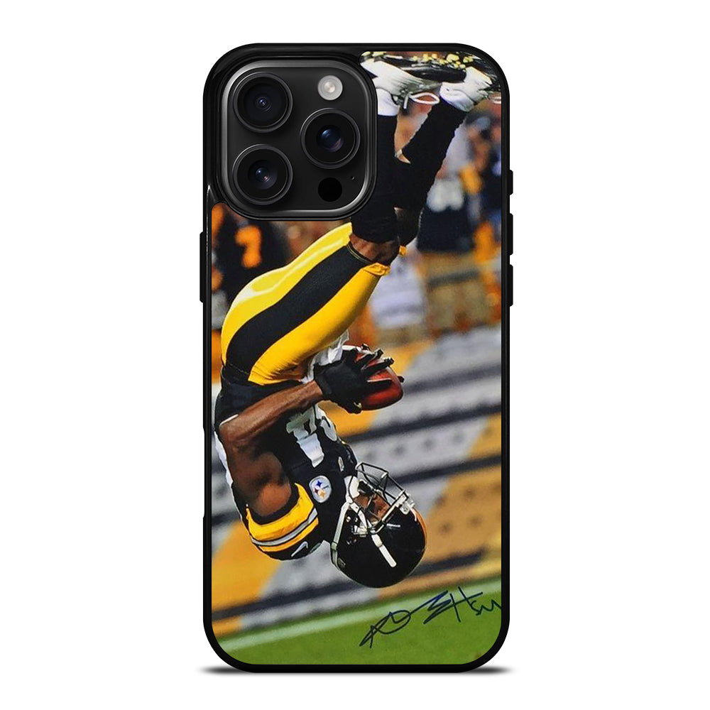 ANTONIO BROWN FLIP ACTION iPhone 16 Pro Max Case