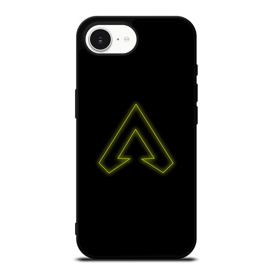 APEX LEGEND LOGO iPhone 16e case black TPU silicone rubber protective cover by Casedear