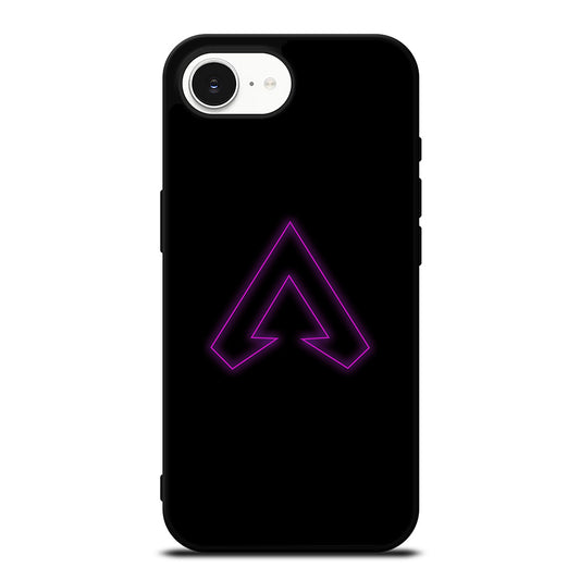 APEX LEGEND iPhone 16e case black TPU silicone rubber protective cover by Casedear