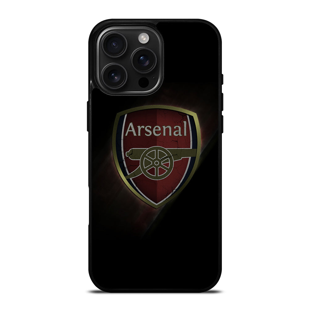 ARSENAL THE GUNNERS LOGO iPhone 16 Pro Max Case