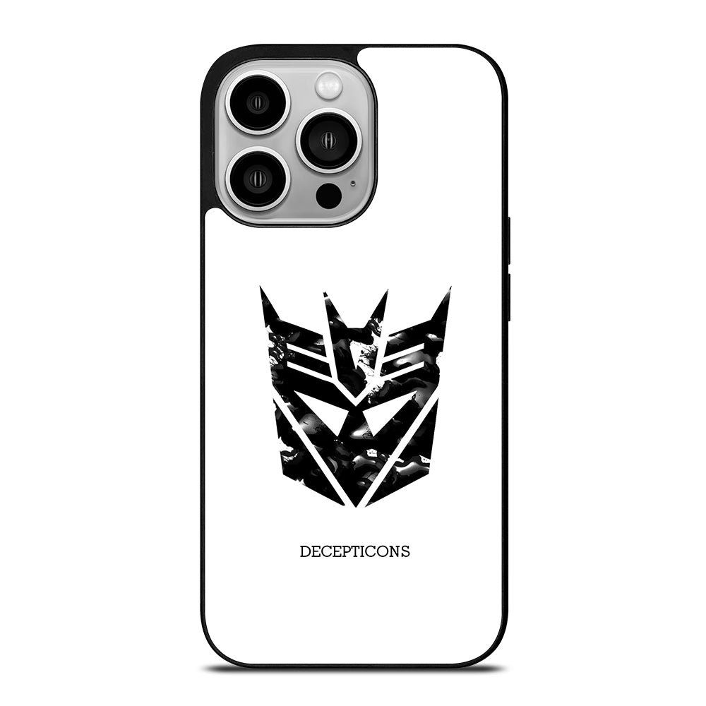 Abstract Transformers Decepticons Logo iPhone 14 Pro Case