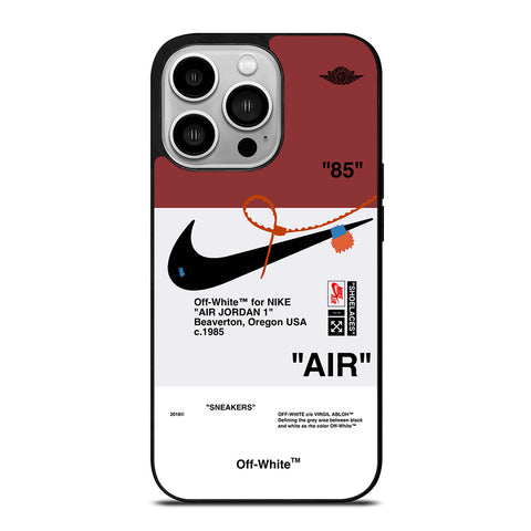 Air Jordan Nike Off White iPhone 14 Pro Case