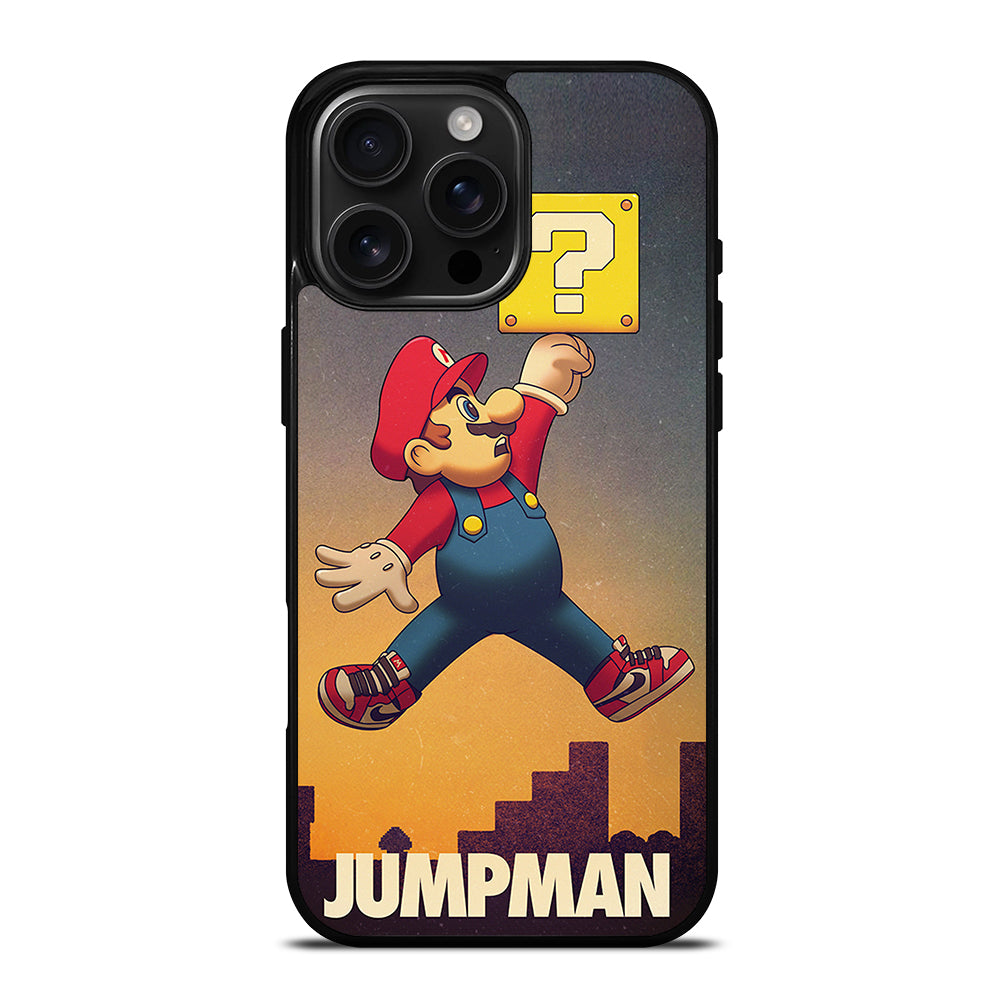 Air Jordan Mario Bross iPhone 16 Pro Max Case