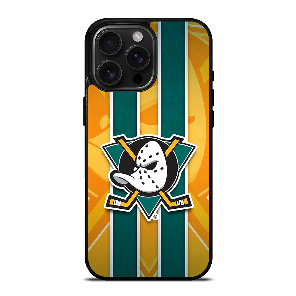 Anaheim Ducks Ice Hockey Logo iPhone 16 Pro Max Case