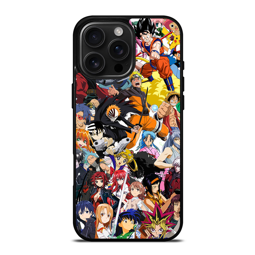 Anime Crossover iPhone 16 Pro Max Case