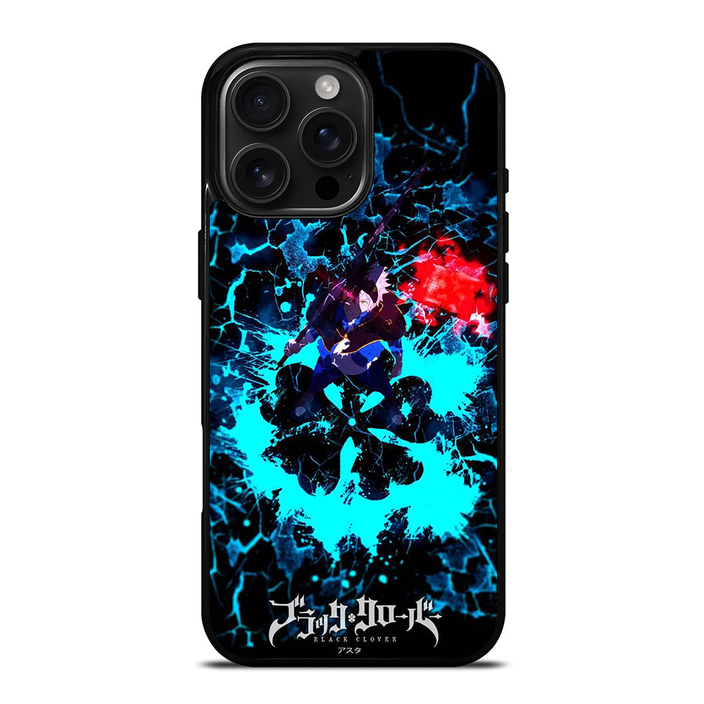 Asta Black Clover iPhone 16 Pro Max Case