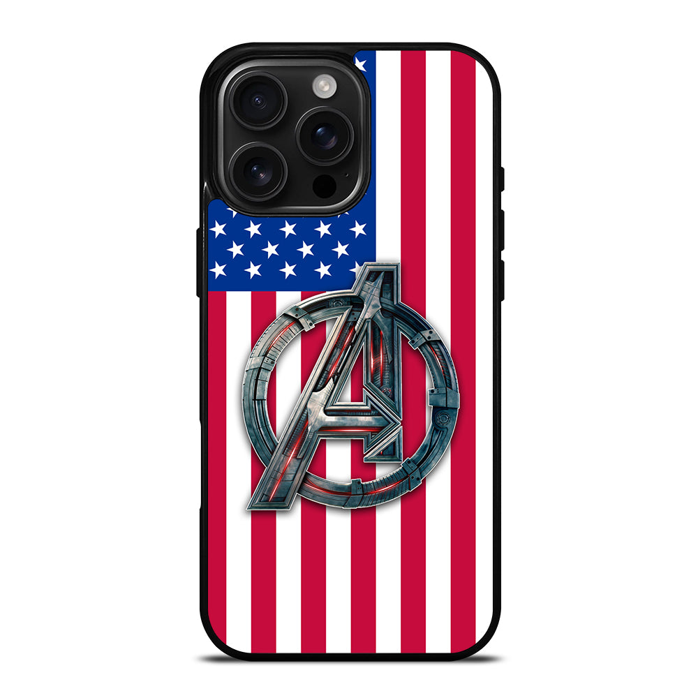 Avengers Marvel America iPhone 16 Pro Max Case