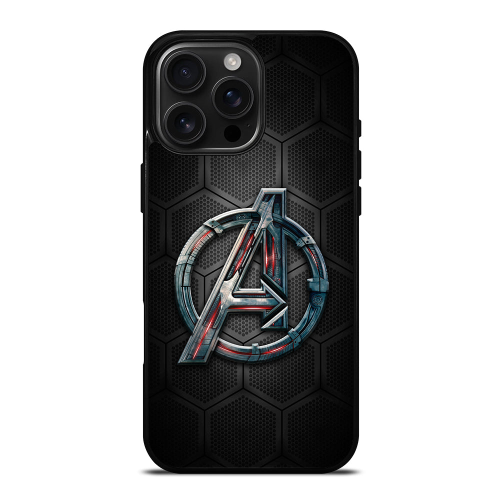 Avengers Marvel Logo iPhone 16 Pro Max Case