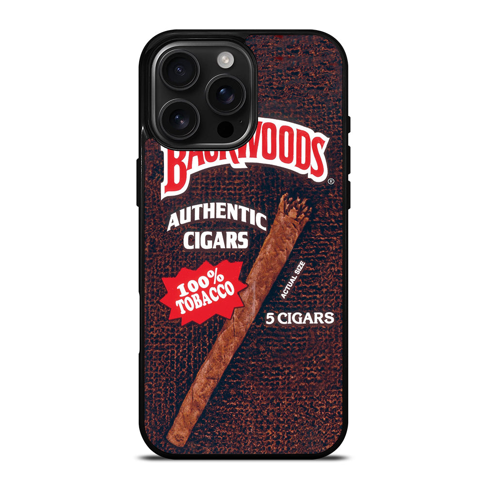 BACKWOODS 5 CIGARS iPhone 16 Pro Max Case