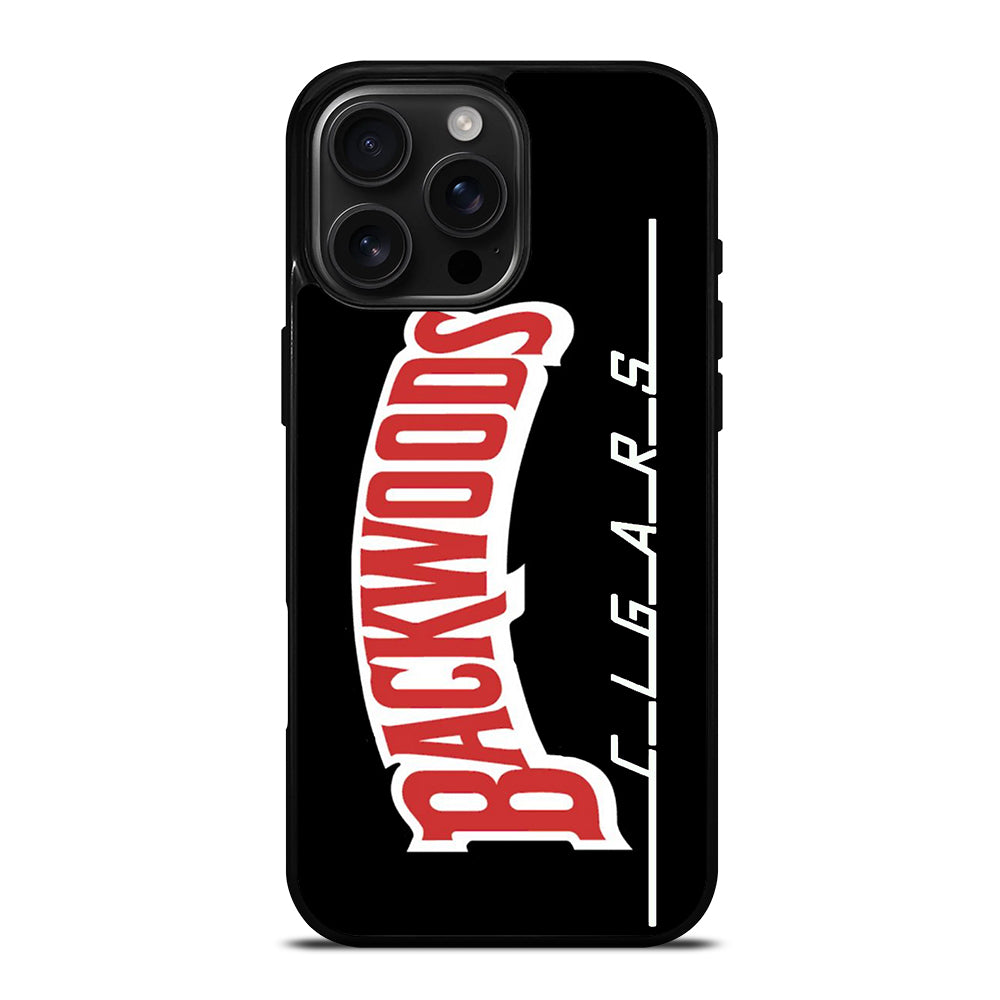 BACKWOODS CIGARS BLACK iPhone 16 Pro Max Case