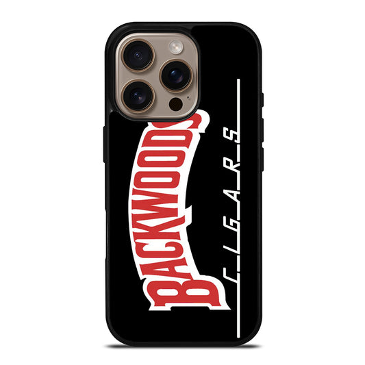 BACKWOODS CIGARS BLACK iPhone 16 Pro Case