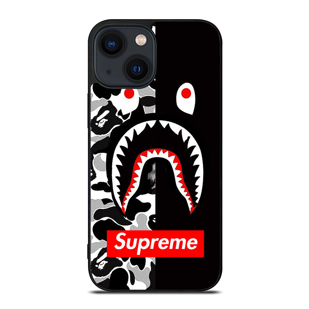 BAPE SHARK SUPREME iPhone 14 Plus Case