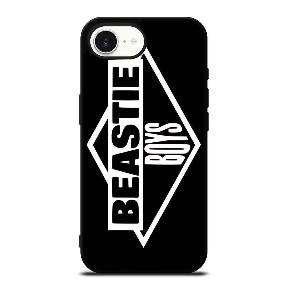 BEASTIE BOYS LOGO iPhone 16e case black TPU silicone rubber protective cover by Casedear