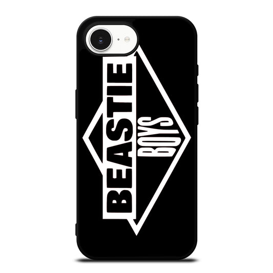 BEASTIE BOYS LOGO iPhone 16e case black TPU silicone rubber protective cover by Casedear