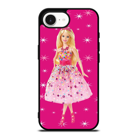 BEAUTIFUL BARBIE iPhone 16e case black TPU silicone rubber protective cover by Casedear