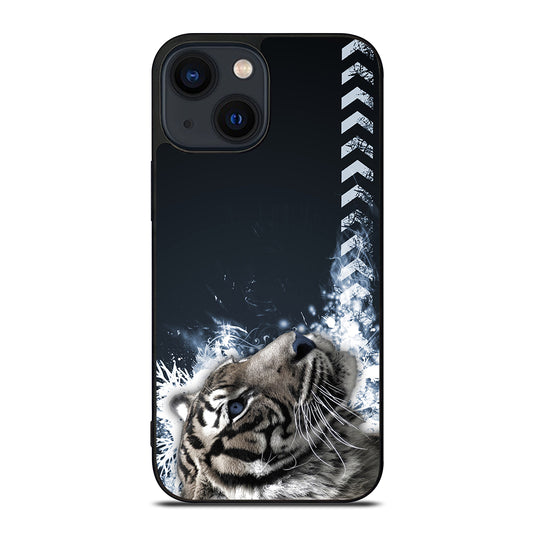 BENGAL TIGER FACE WITH ARROW iPhone 14 Plus Case