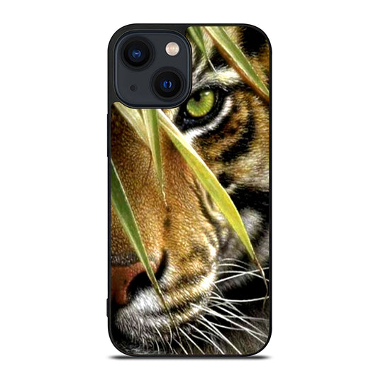 BENGAL TIGER IN A HALF FACE iPhone 14 Plus Case