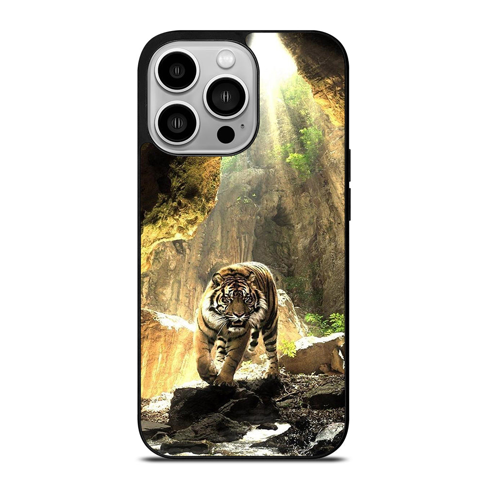 BENGAL TIGER WITH SUNSHINE iPhone 14 Pro Case