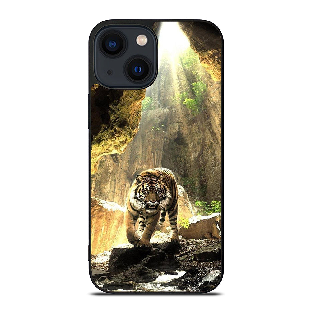 BENGAL TIGER WITH SUNSHINE iPhone 14 Plus Case