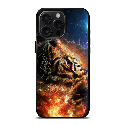 BENGAL TIGER FIRE iPhone 16 Pro Max Case