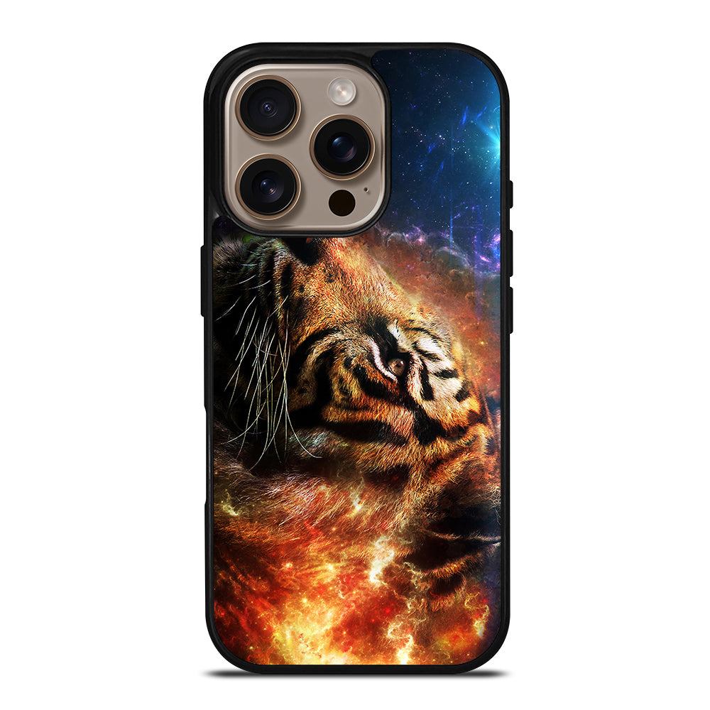 BENGAL TIGER FIRE iPhone 16 Pro Case