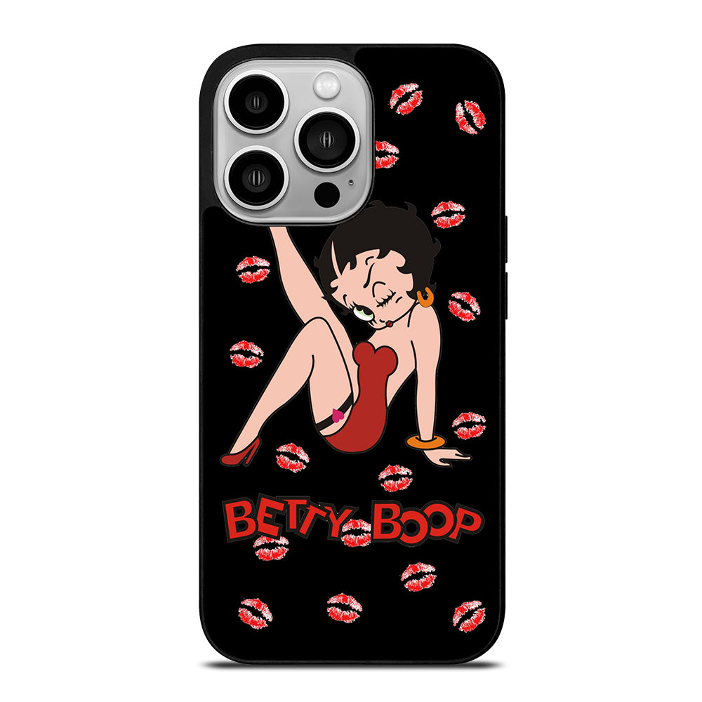 BETTY BOOP KISS iPhone 14 Pro Case