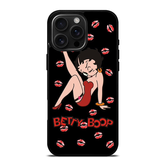 BETTY BOOP KISS iPhone 16 Pro Max Case