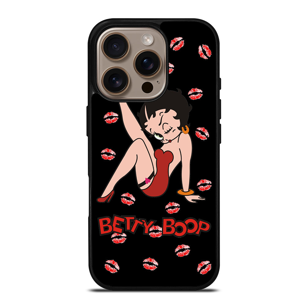 BETTY BOOP KISS iPhone 16 Pro Case