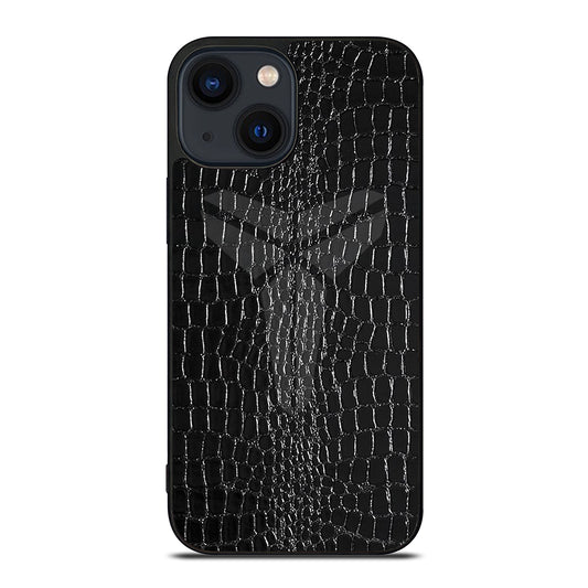 BLACK MAMBA LEATHER MOTIF iPhone 14 Plus Case