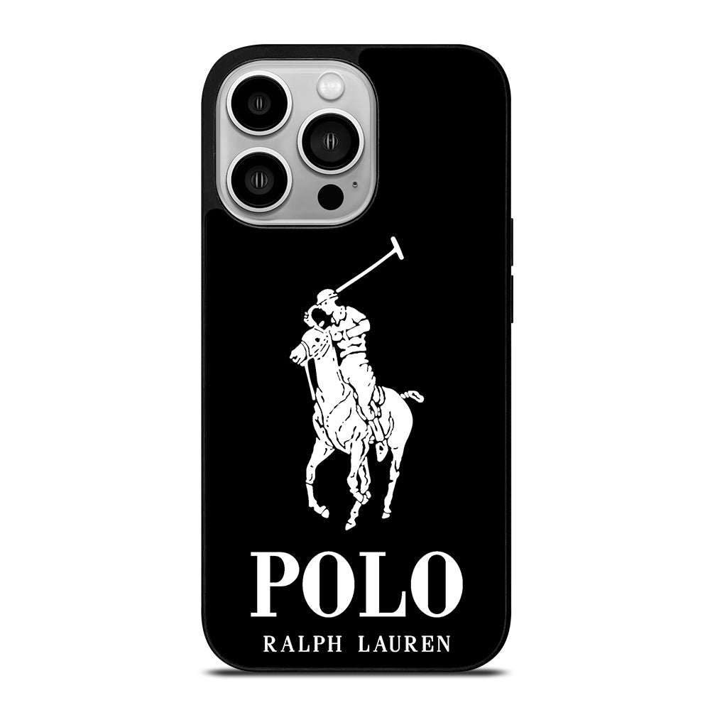 BLACK POLO RALPH LAUREN iPhone 14 Pro Case