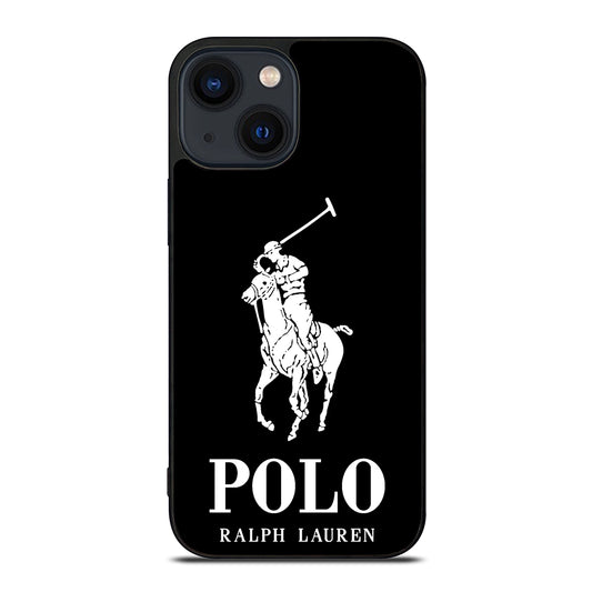 BLACK POLO RALPH LAUREN iPhone 14 Plus Case