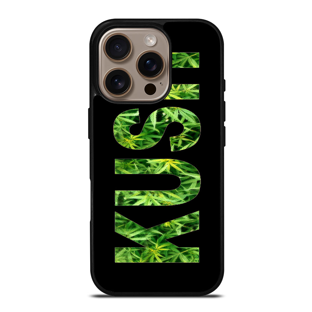 BLACK KUSH iPhone 16 Pro Case