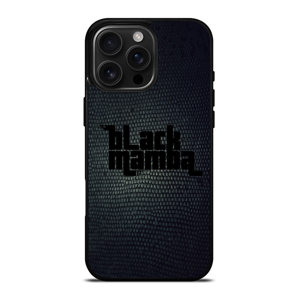 BLACK MAMBA iPhone 16 Pro Max Case