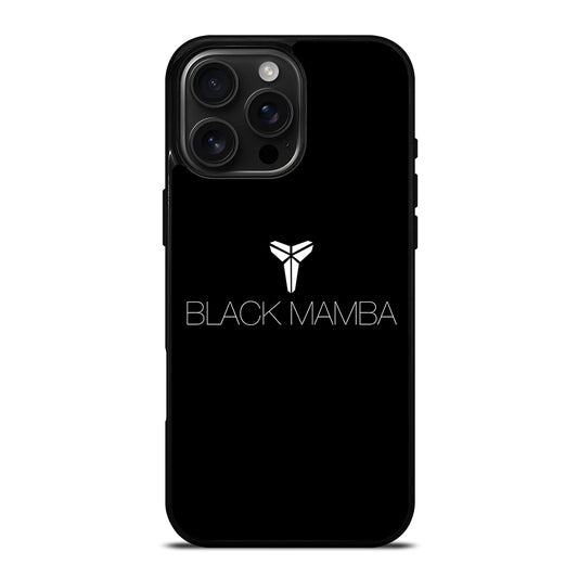 BLACK MAMBA BLACK iPhone 16 Pro Max Case