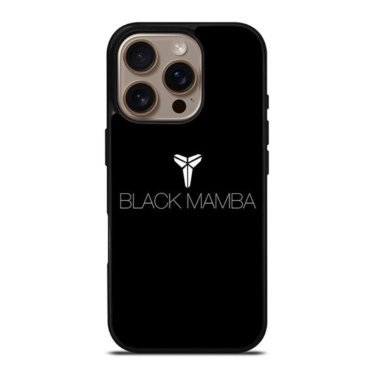 BLACK MAMBA BLACK iPhone 16 Pro Case